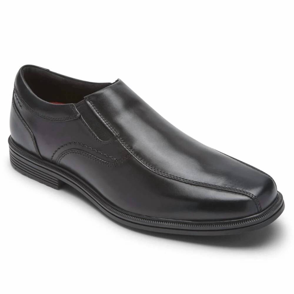 NEW ROCKPORT men's taylor slip on in black